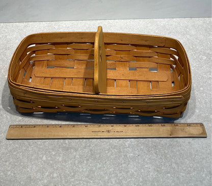 Longaberger Basket with Divider