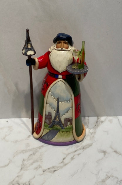 Jim Shore Bonjour and Merry Christmas