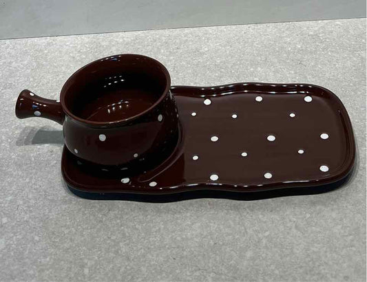 Temptations Soup And Sandwich Plate