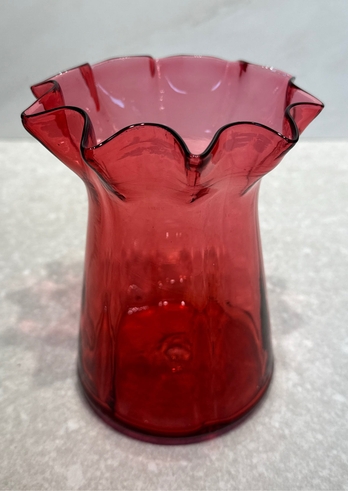 Cranberry Vase