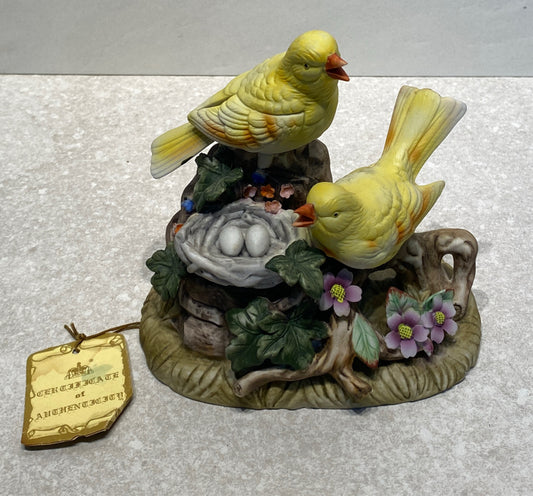 Royal Crown Bird Music Box