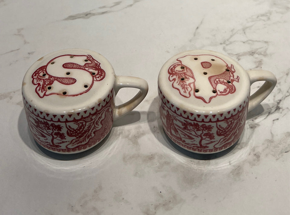 Salt And Pepper Shakers As-Is