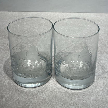 Set of 2 U.S.S. Constitution