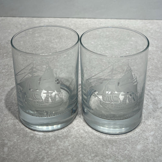 Set of 2 U.S.S. Constitution