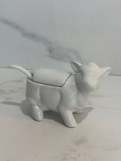 Cow Sugar Bowl