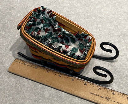 Longaberger Sleigh Basket