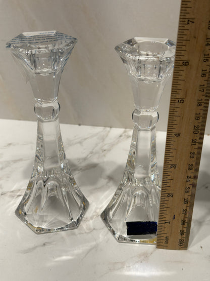 Marquis Waterford Pair Of Candle Holders