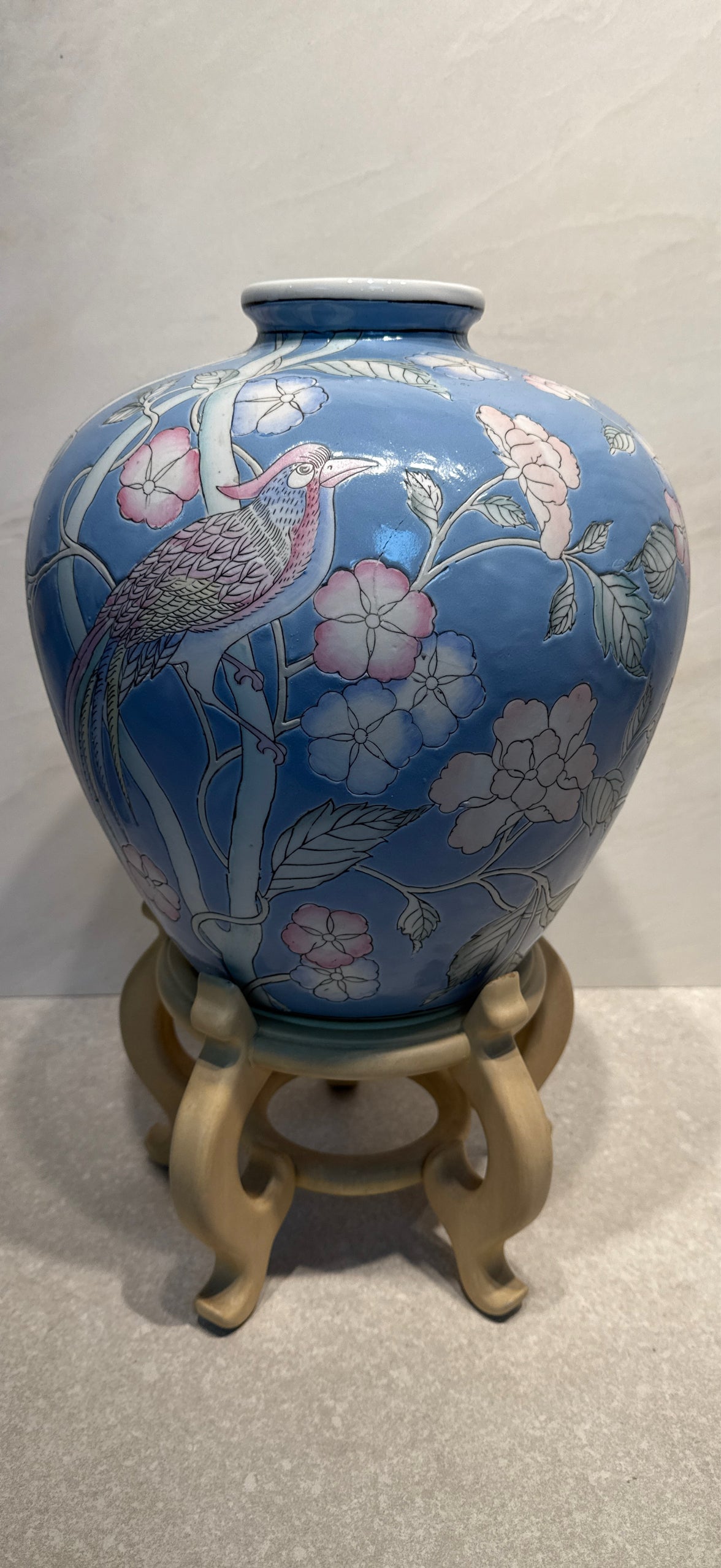 Vase On Stand - as is