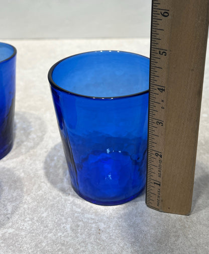 Set of 6 Blue Glasses