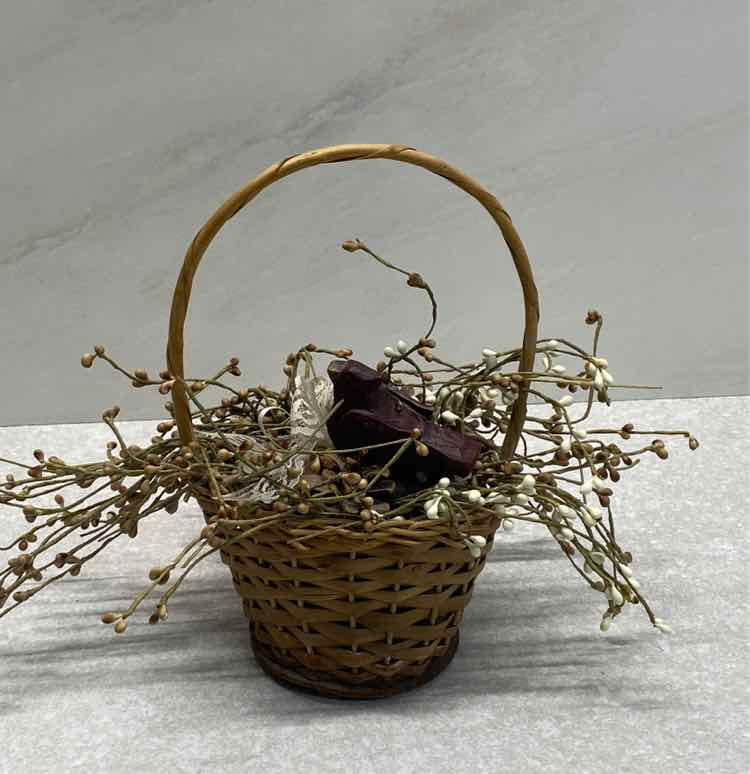 Basket with Decor