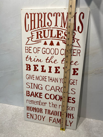 Christmas Rules