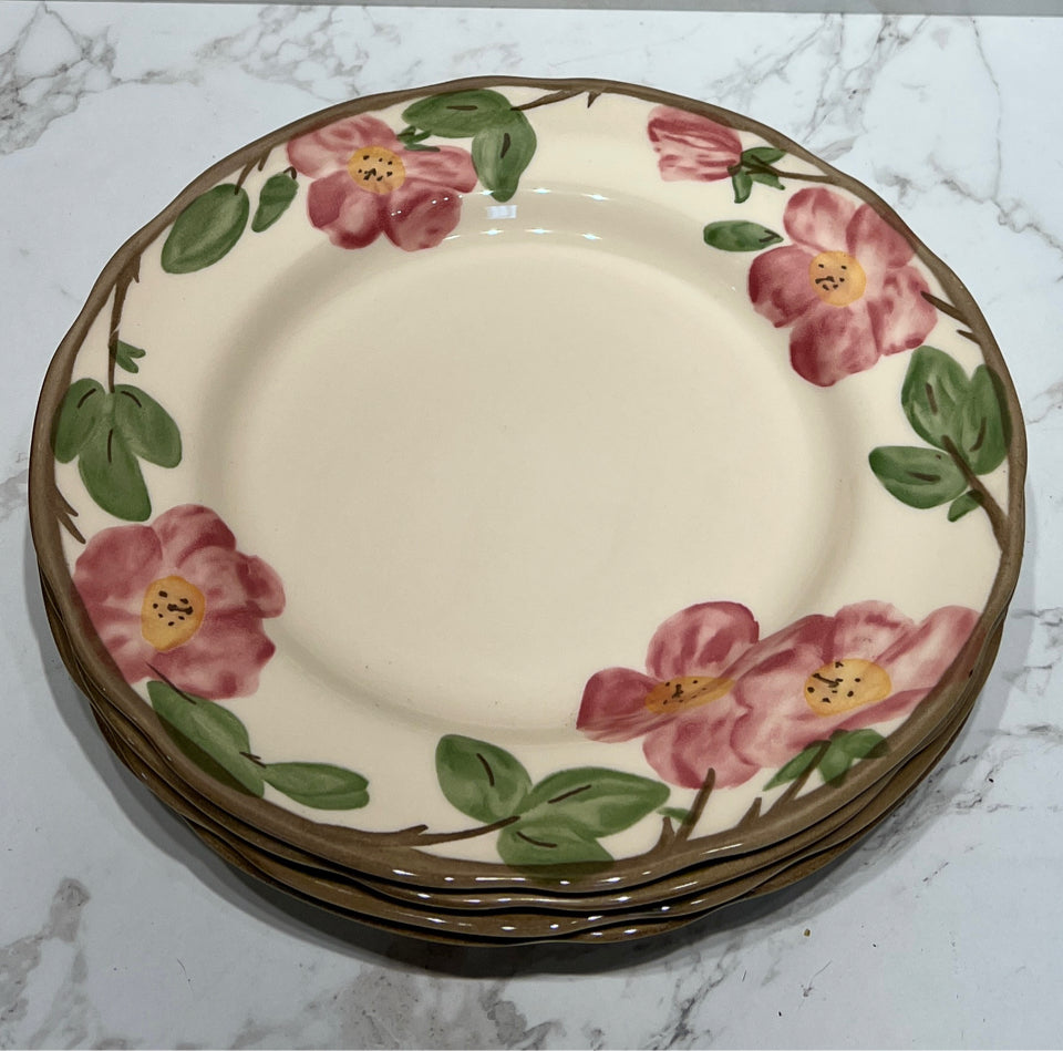 Set of 4 Franciscan Dinner Plates