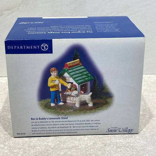 Dept. 56 Ben and Buddy's Lemonade Stand