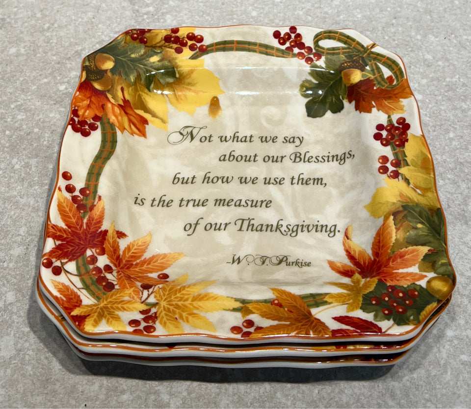 Set of 3 Plates