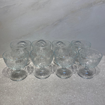 Set of 8 Princess House Dessert Bowls