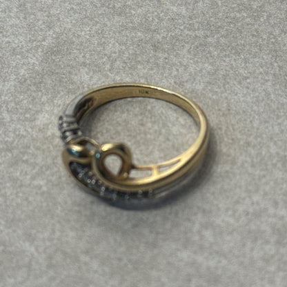10K Gold Ring Sz 6.5