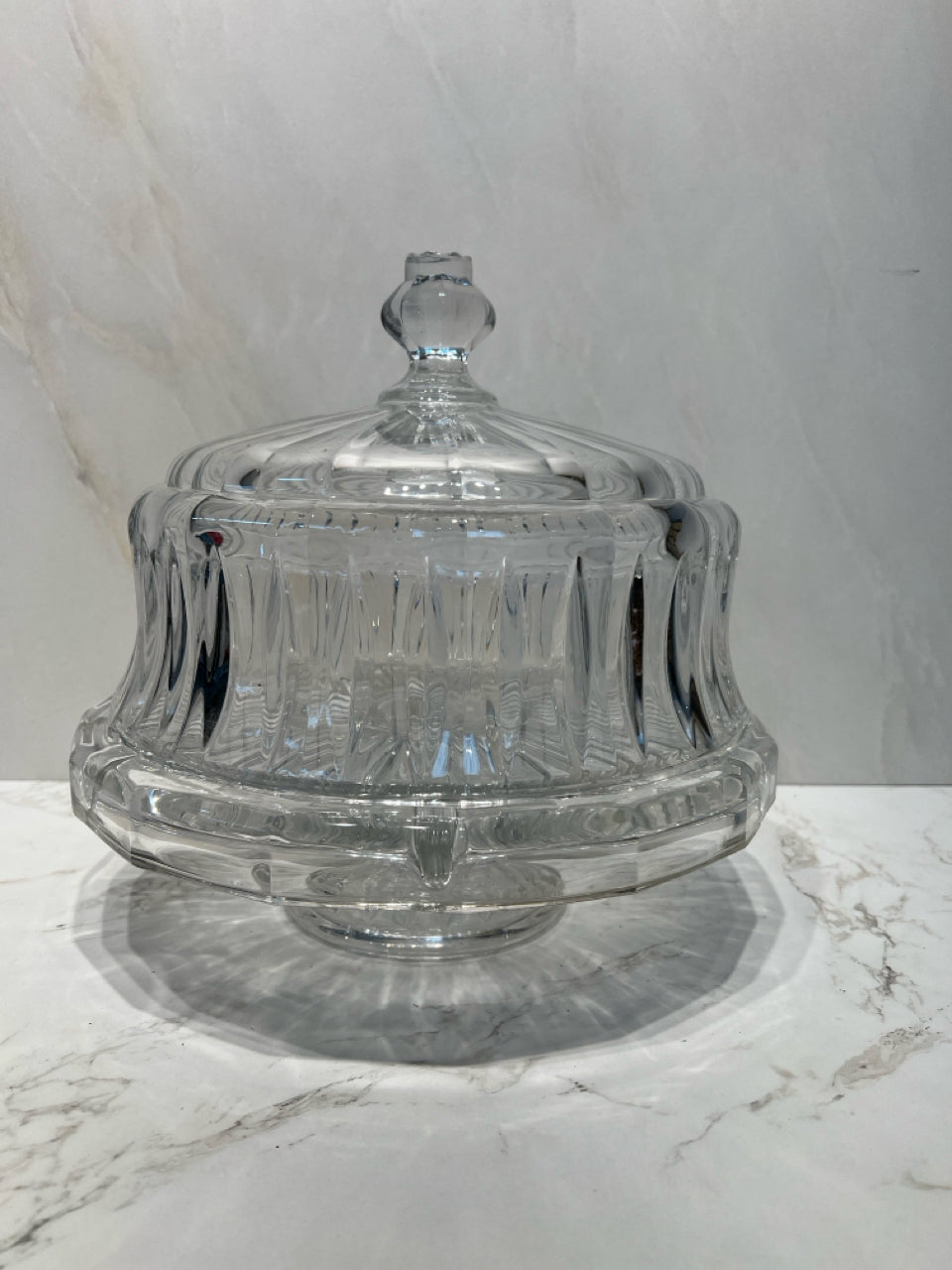 Covered Cake Plate