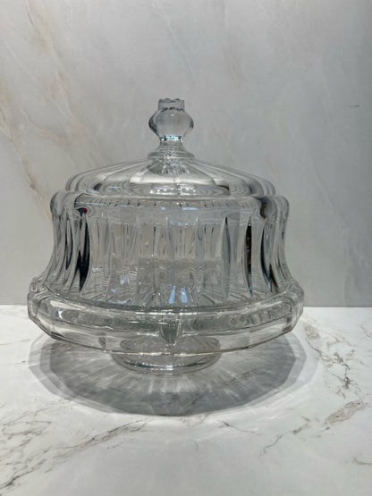 Covered Cake Plate