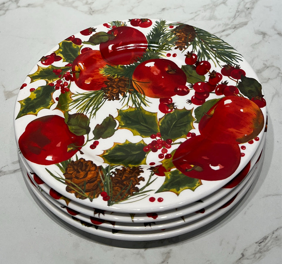 Set of 4 Hallmark  Plates