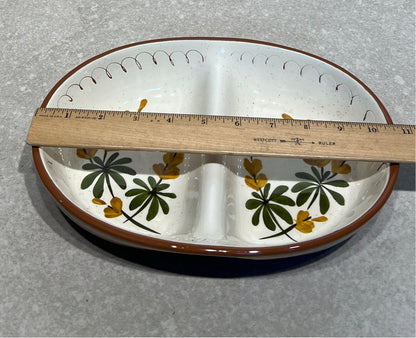 Stangl Divided Bowl