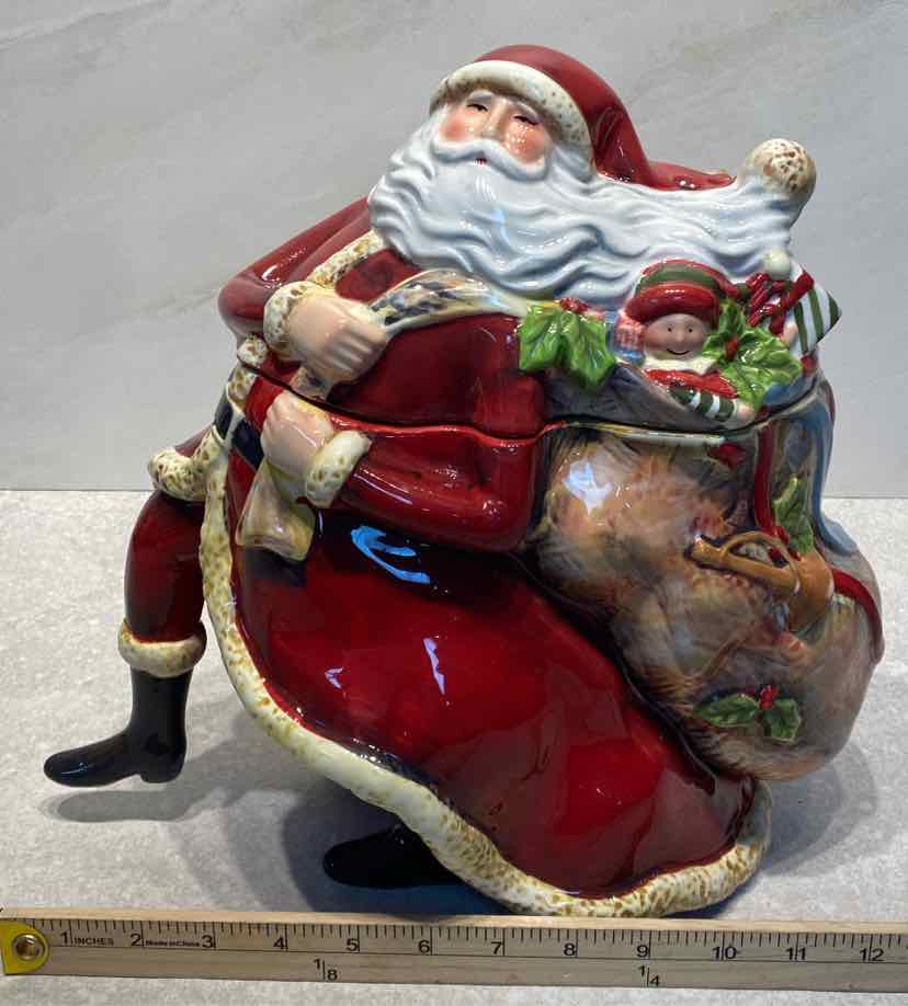 Santa Cookie Jar