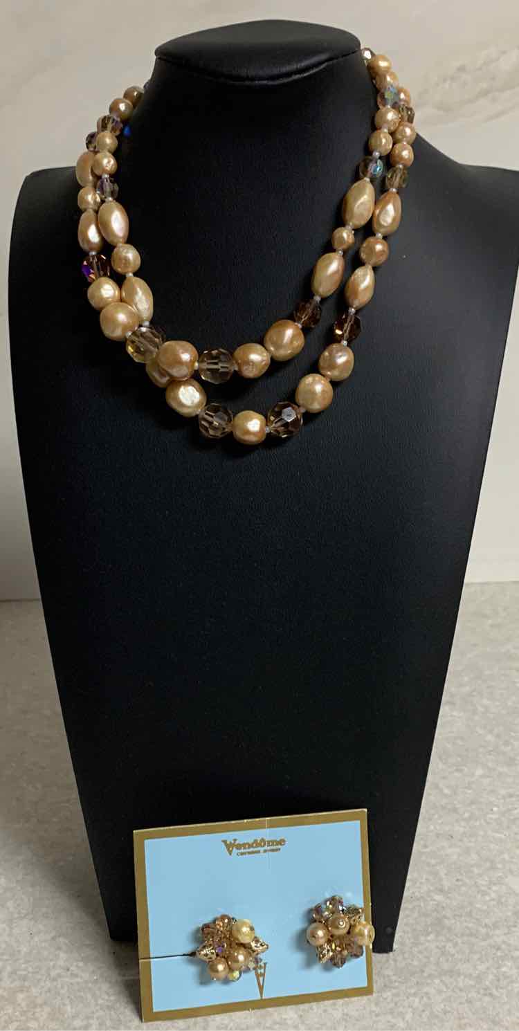 Vendome Necklace and Earrings