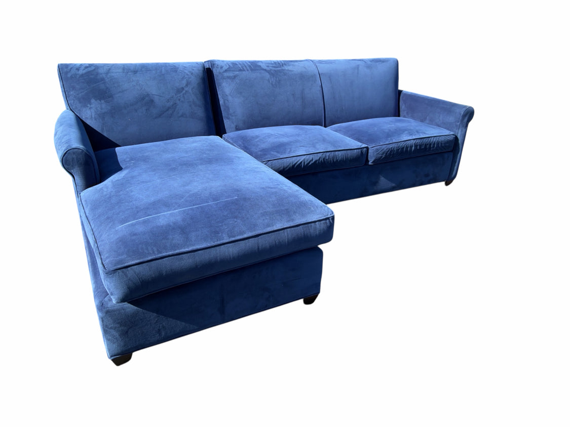 Crate and Barrel Sofa with Chaise