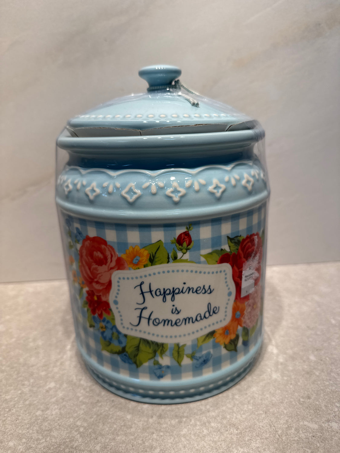 Pioneer Woman Covered Jar