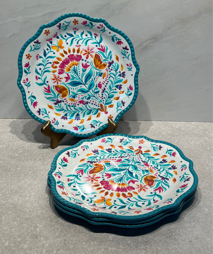 Set of 4 Melamine Plates