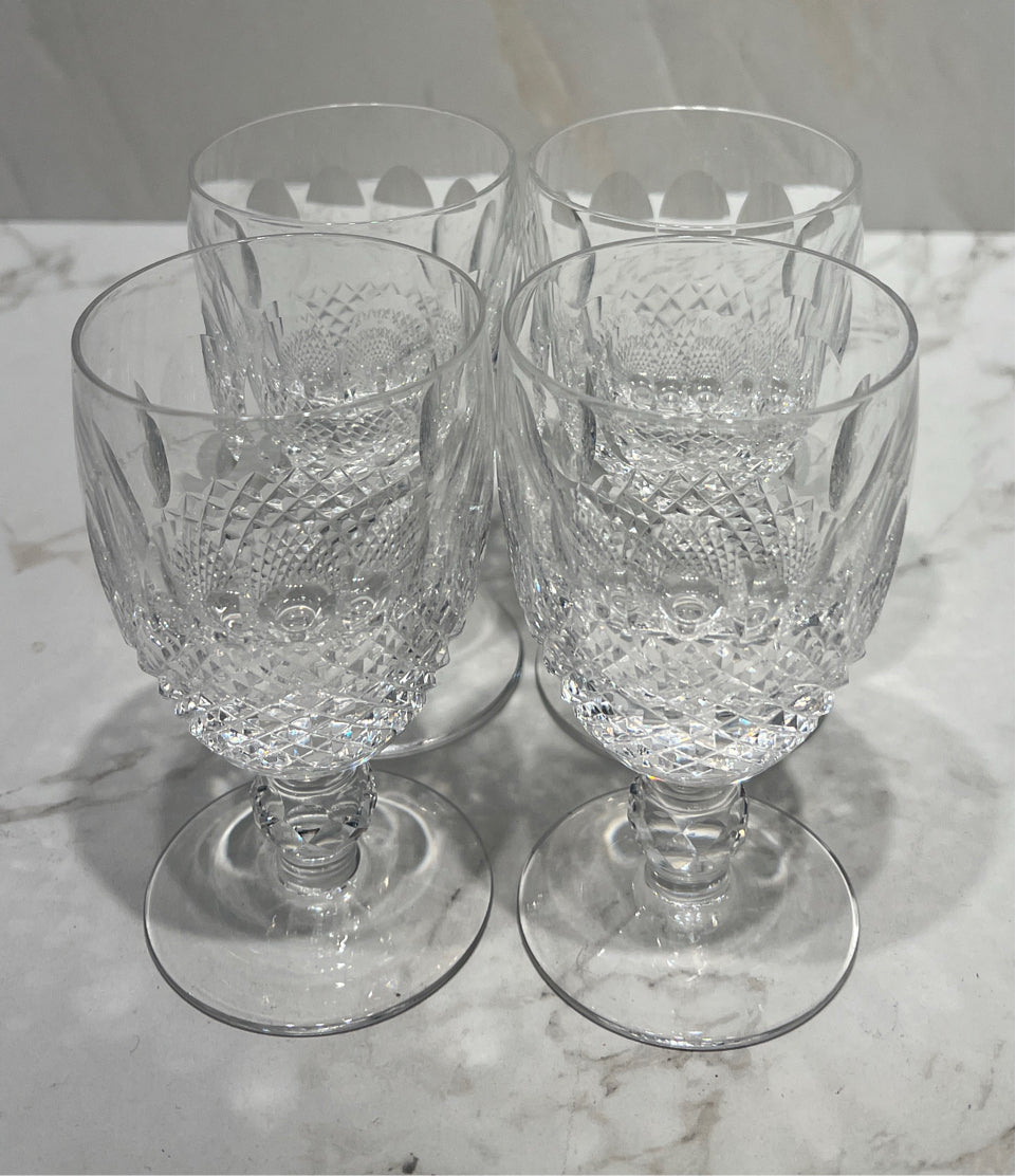 Set of 4 Waterford Glasses