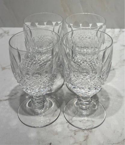 Set of 4 Waterford Glasses
