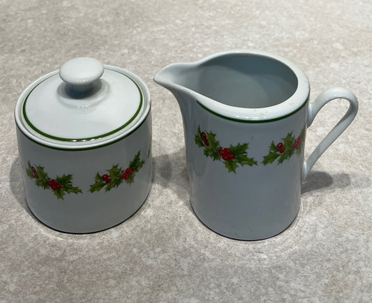 Sugar and Creamer