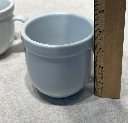 Set of 4 Pottery Barn Mugs
