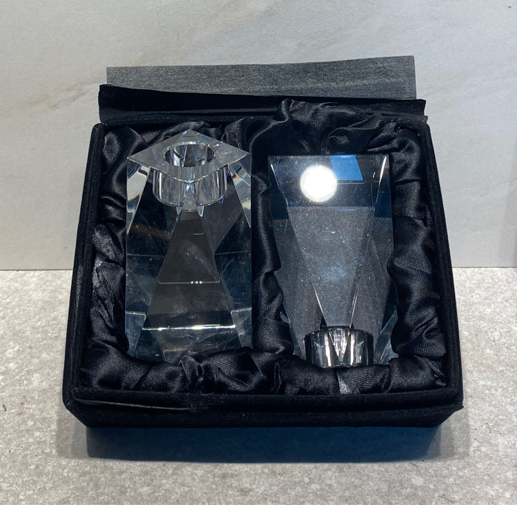 Oleg Cassini - Pair Candleholders