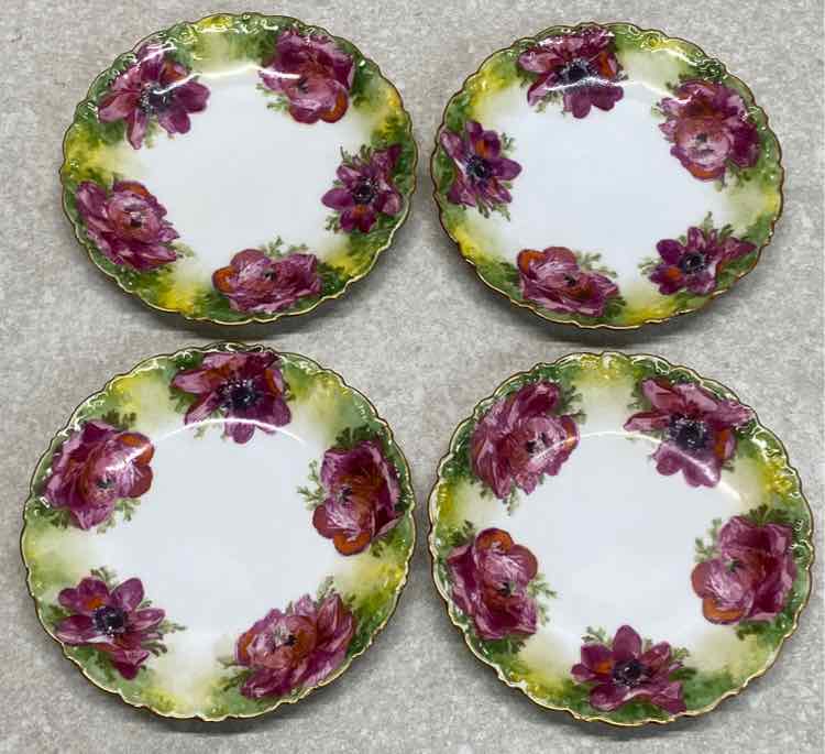 SEt of 4 Limoges Plates