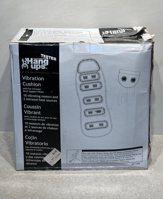 Teeter Hang Ups Vibration/Heat Cushion (New)