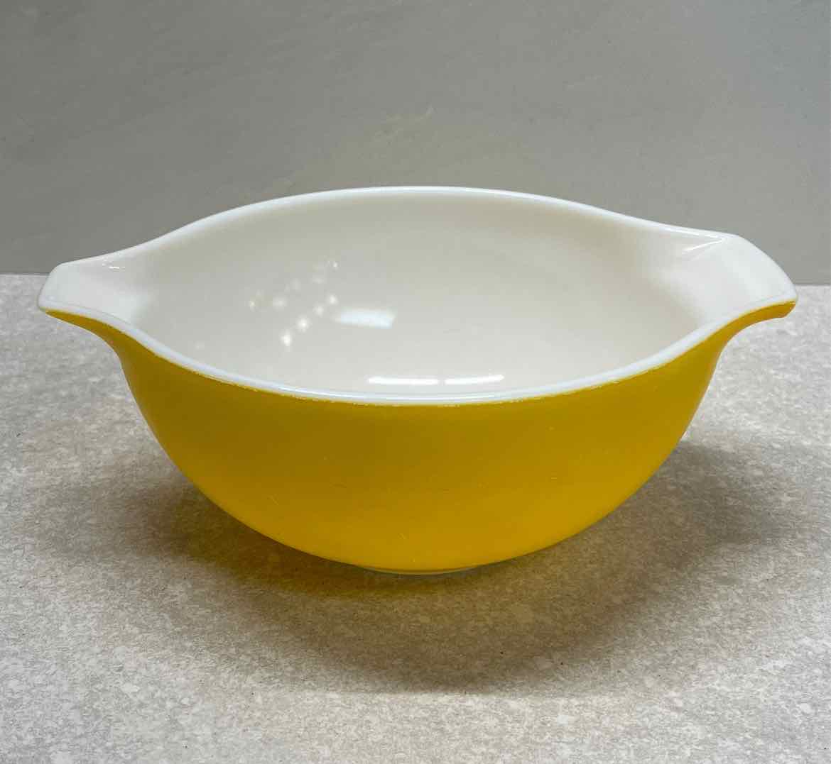 Pyrex Yellow Bowl