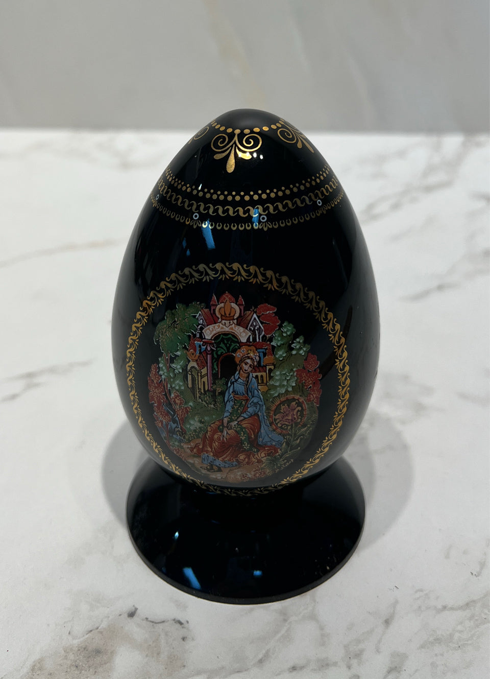 Russian Egg on Stand