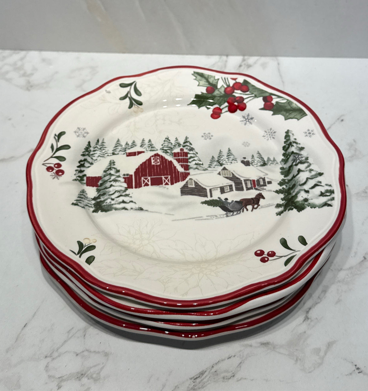 Set of 4 Plates