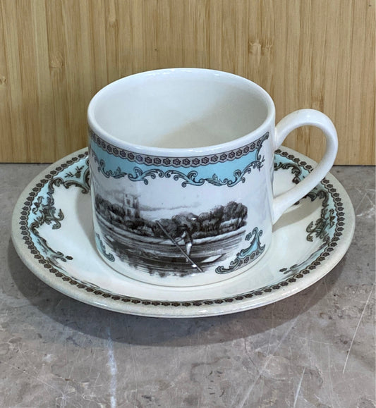 River Scenes Cup and Saucer