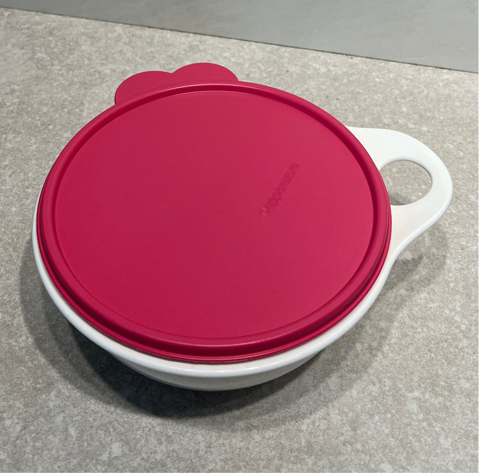 Covered Tupperware Bowl