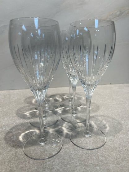 Set of 6 Christofle Wine Glasses