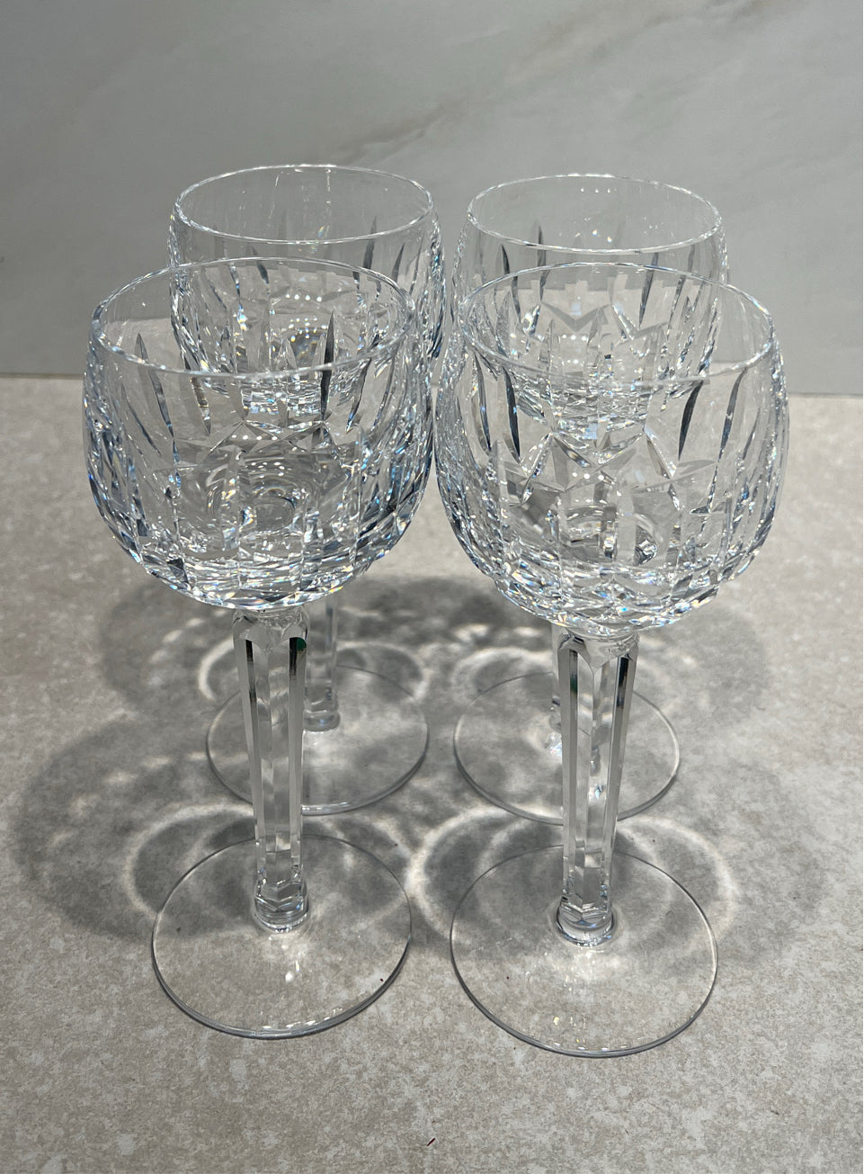 Set of 4 Waterford Glasses