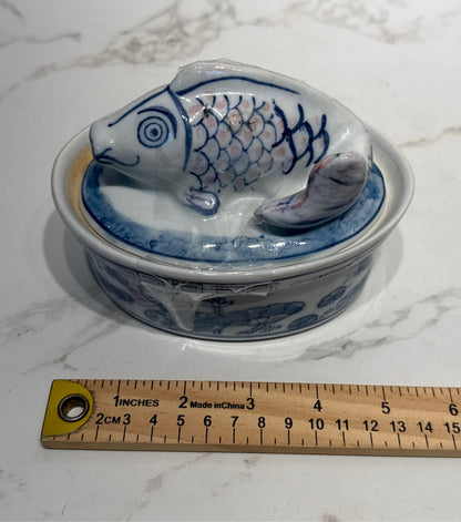 Fish Covered Bowl
