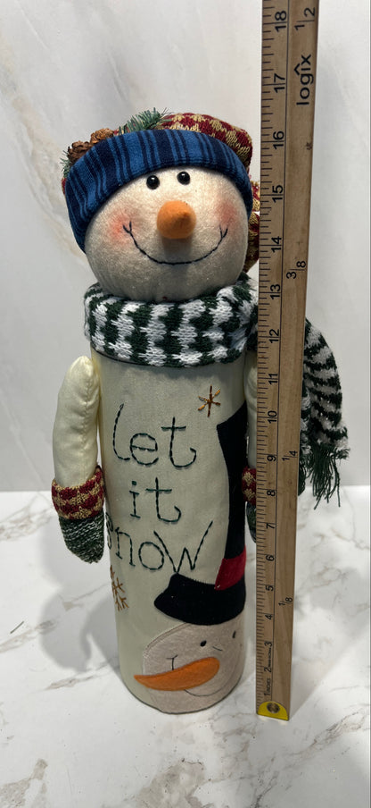 Snowman Bottle Holder