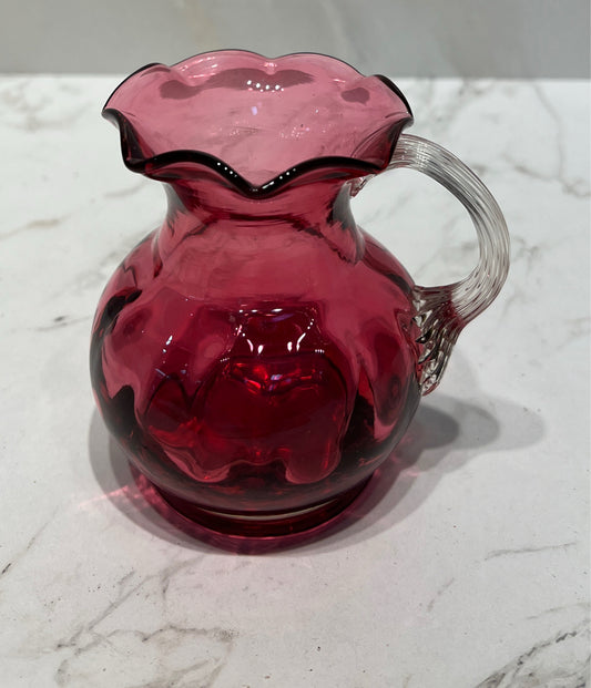 Cranberry pitcher