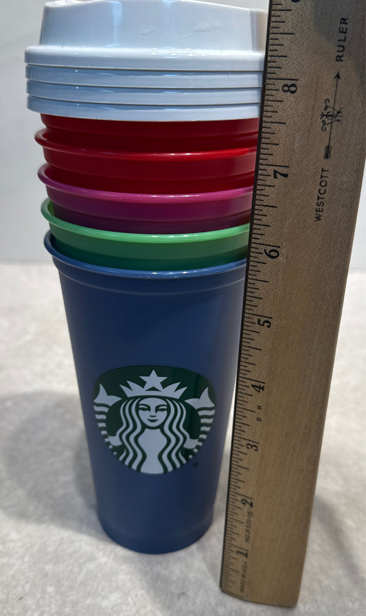 Set of Starbucks Cups