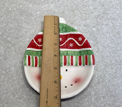 Snowman Plate
