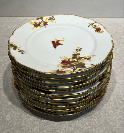 Set of 12 Haviland Plates