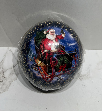 Christmas Paper Mache Ball Germany